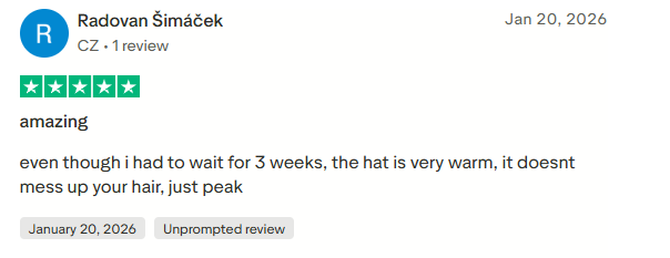 Trustpilot review