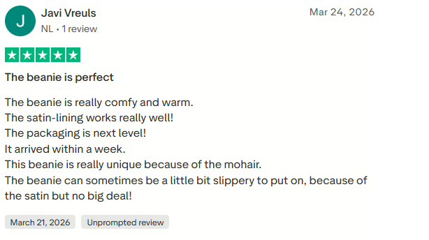 Trustpilot review