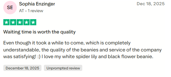 Trustpilot review