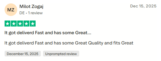 Trustpilot review